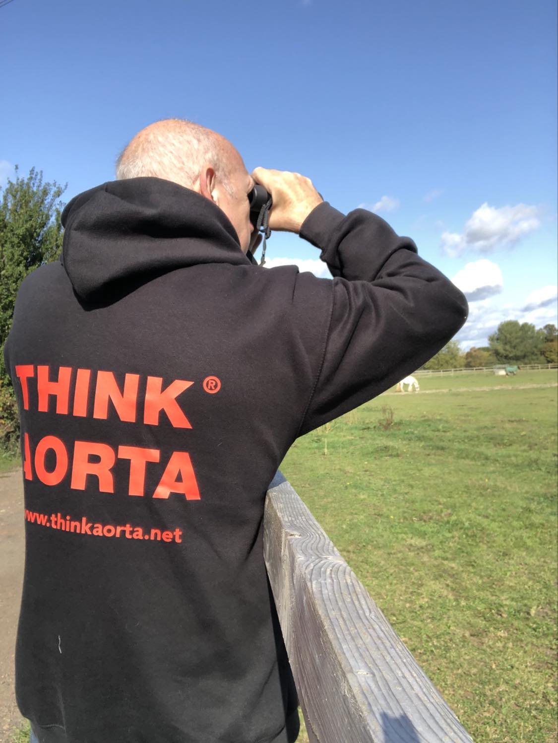 THINK AORTA® Zip-up Hoodie