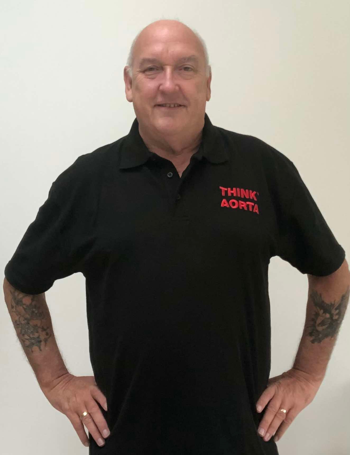 (1f) THINK AORTA® Polo Shirt