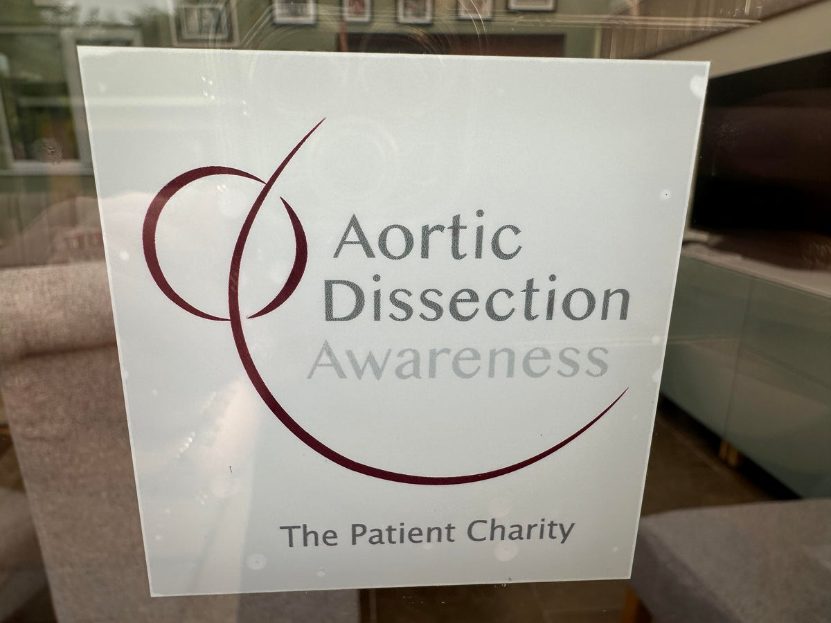 Dissecting Sticker Aortic Dissection Awareness Window Stickers – Aortic Dissection ...