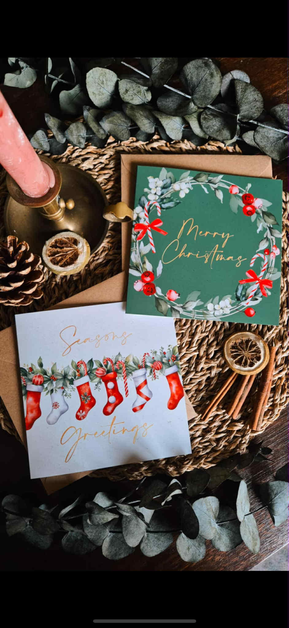 (1ca)    ADA Christmas Cards - MIXED PACK