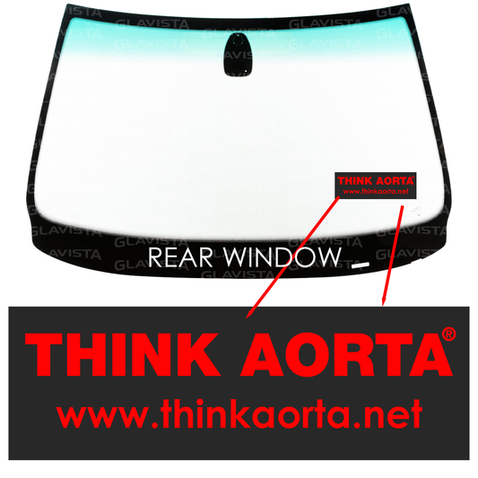 THINK AORTA® Window Cling